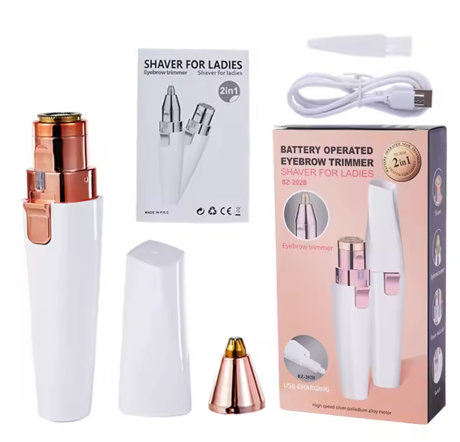 2 in 1 Eyebrow trimmer